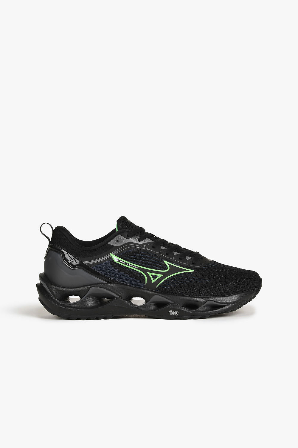 Tênis Mizuno Wave Stratos 3 - PRETO