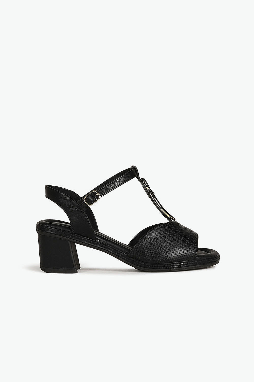 Conforto Feminino Salto Médio Piccadilly Marylia - PRETO