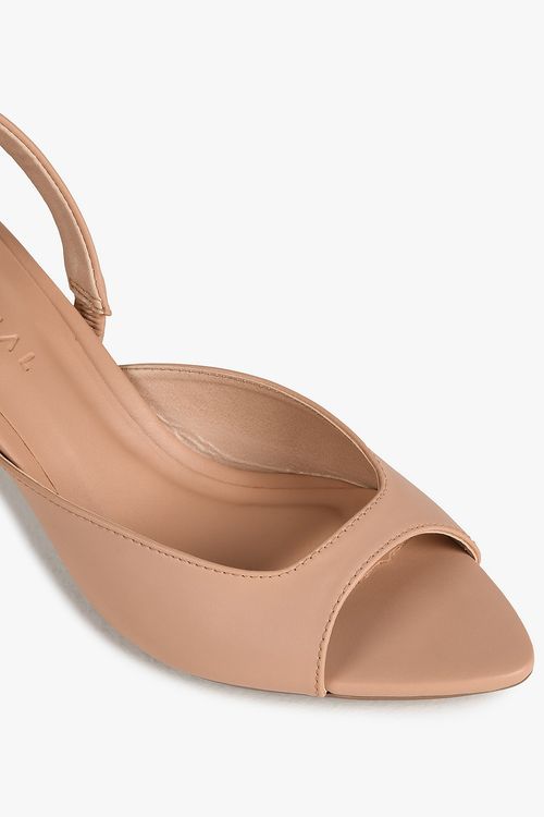 Sandália Feminina Salto Médio Mundial Walda