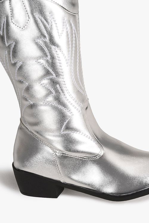 Bota Infantil Texana Cano Médio Menina Fashion Jade