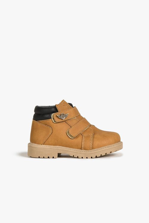 Bota Coturno Infantil Cano Curto Ortobaby Gael