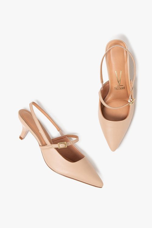 Scarpin Feminino Slingback Vizzano Mathilda