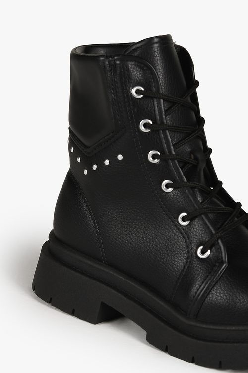 Bota Infantil Coturno Cano Curto Molekinha Klear