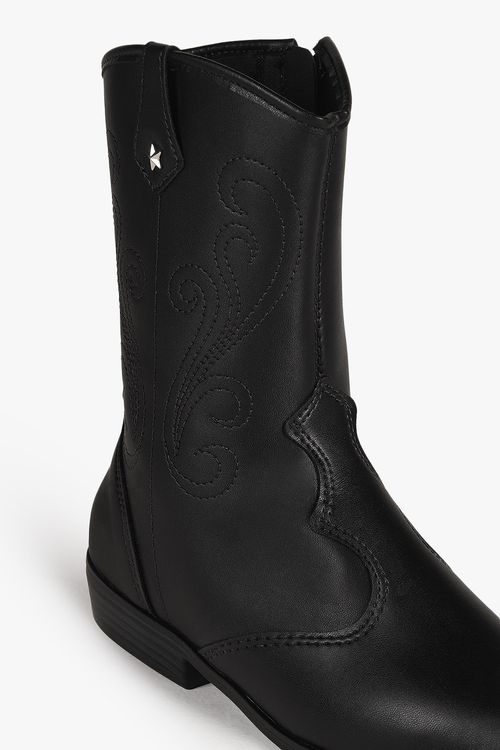 Bota Infantil Texana Cano Médio Molekinha Jaddy