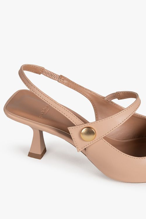 Scarpin Feminino Slingback Mundial Karolina