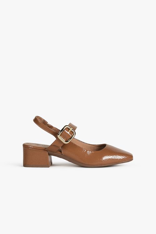 Sapato Feminino Slingback Via Uno Esther