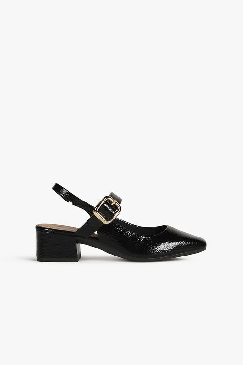 Sapato Feminino Slingback Via Uno Esther