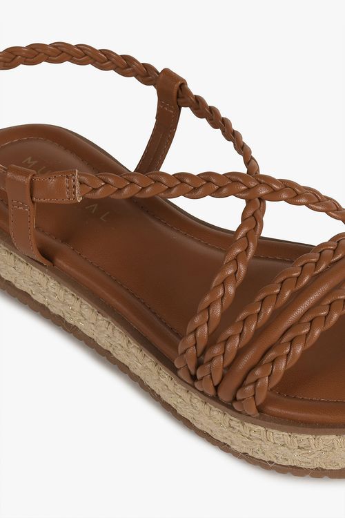 Sandália Feminina Flatform Mundial Ava