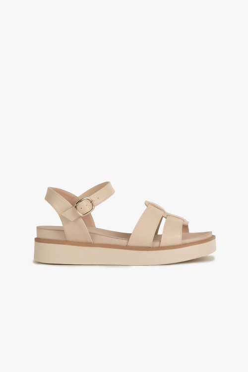 Sandália Feminina Flatform Mundial Raveny