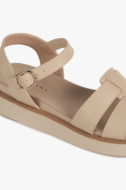 Sandália Feminina Flatform Mundial Raveny