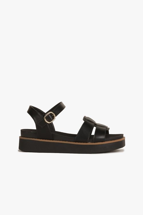 Sandália Feminina Flatform Mundial Raveny