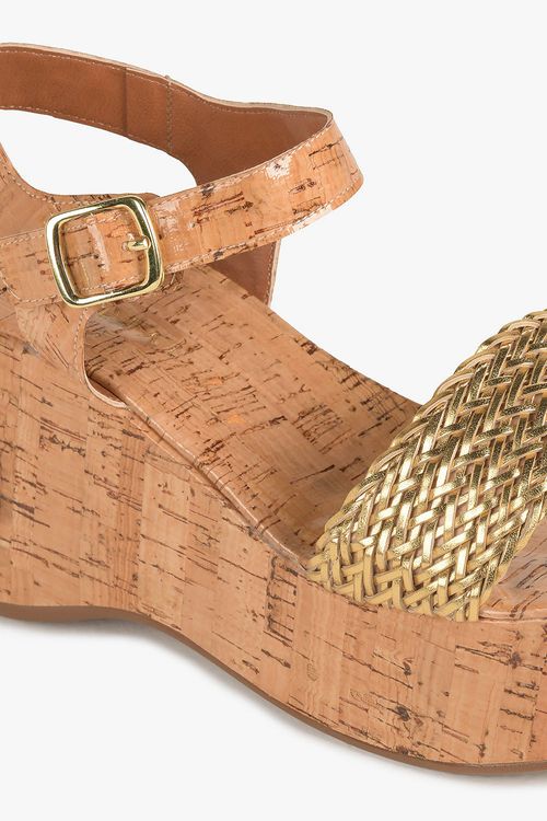 Sandalia Feminino Anabela Mundial Summer