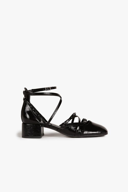 Sapato Feminino Alto Médio Mundial Kamille