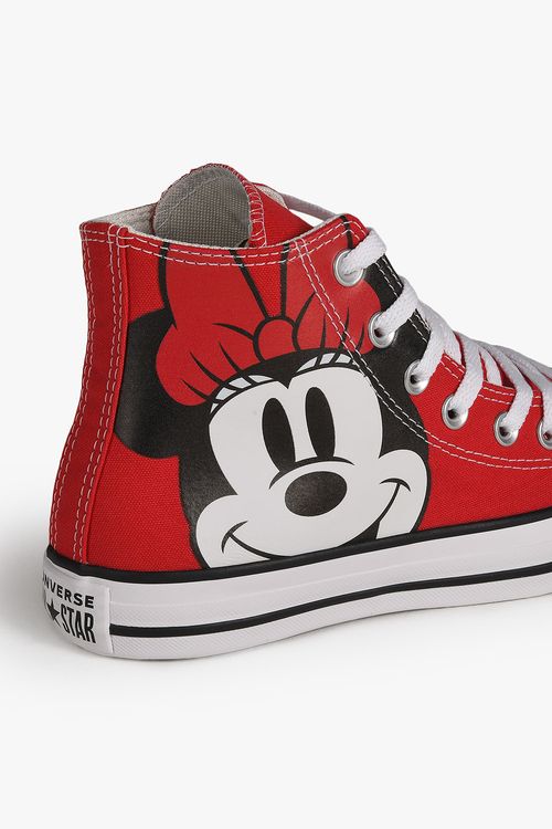 Tênis Converse Cano Alto All Star Minnie
