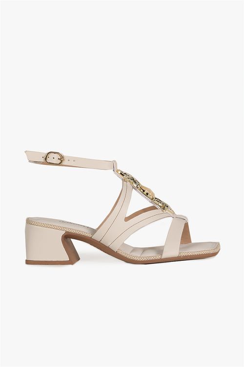 Sandália Feminina Salto Médio Dakota Mirelle